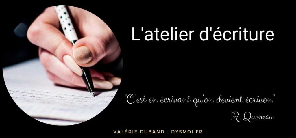 Image atelier d'écriture