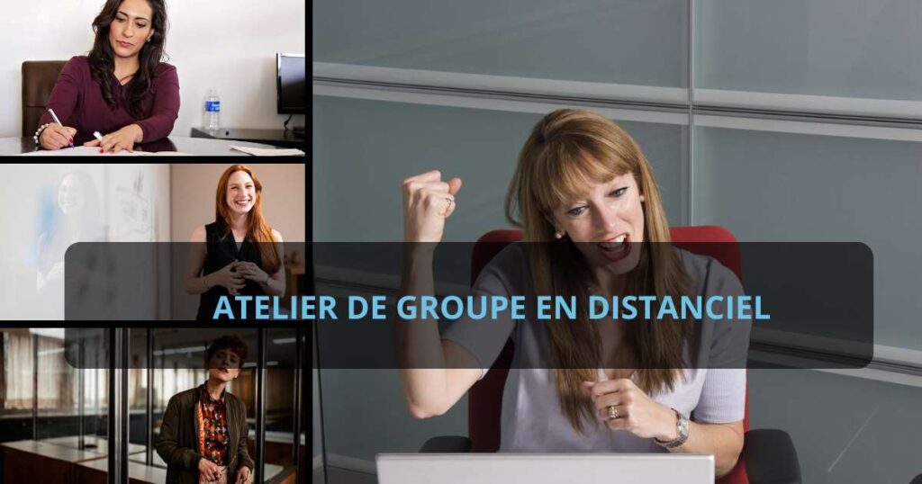 atelier éviter le burnout parental en distanciel image d'un visio